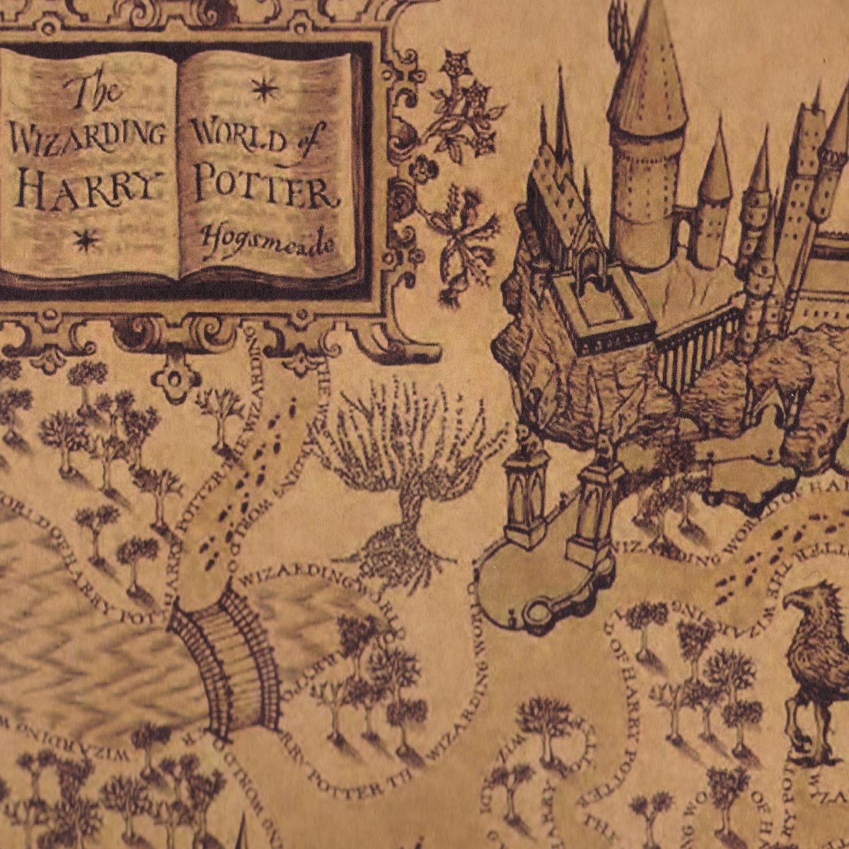 Karte von Hogwarts | Flynns Zaubershop